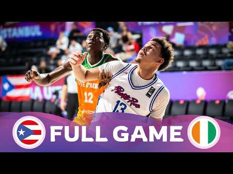 Puerto Rico U17 101–85 Ivory Coast U17: Puerto Rico power into Quarter-Finals at FIBA U17 World Cup