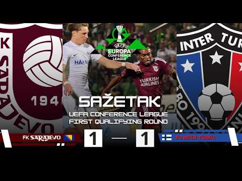 FK Sarajevo 1-1 Inter Turku: Barisic's 94th-minute header salvages Europa Conference League draw