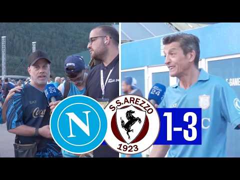 Napoli 1-3 Arezzo: Allegri's debut spoiled as Serie B side run riot in Dimaro friendly