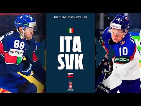 Slovakia Beat Italy 4-1 at 2026 IIHF World Championship