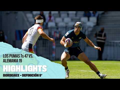 Germany 7s 19–47 Argentina 7s: Marcos Moneta hat-trick fires Los Pumas to ninth place at HSBC SVNS Bordeaux 2026