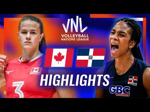 Canada W 3-1 Dominican Republic W: Historic first VNL Finals berth secured in Hong Kong